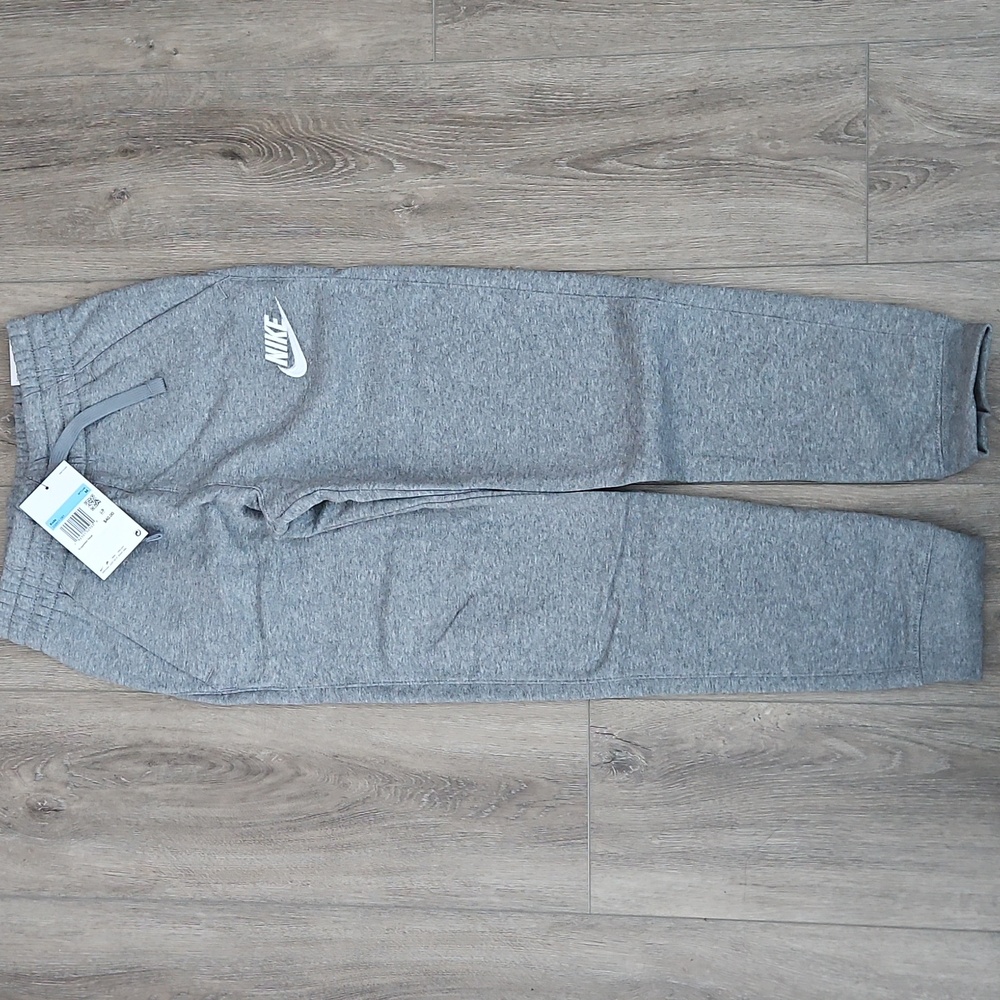Nike kids grey heather sweatpants size M